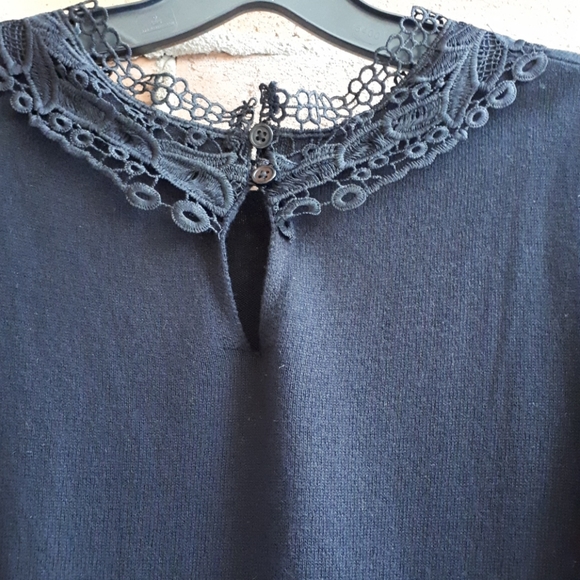 4For$30 Chiffon Sleeves Sweater Top - Picture 6 of 11